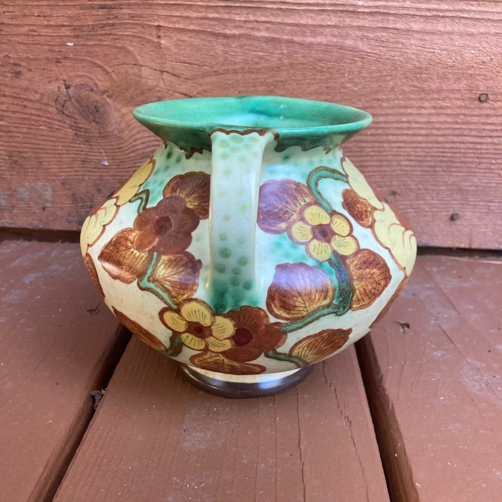 Dutch Antique Short Vase - Picture 3 of 10